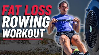 SIMPLE Fat Loss Rowing Workout [upl. by Hpesoy]