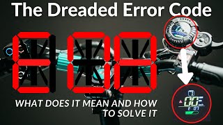 What are Error Codes on ZERO and VSETT Scooters and how to fix errors [upl. by Linneman416]