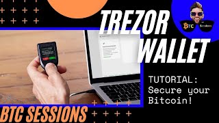 Trezor Model T – How To Use A Bitcoin Hardware Wallet [upl. by Eimmaj560]