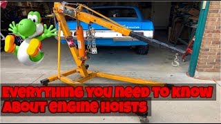 How To Use An Engine Hoist [upl. by Robins859]