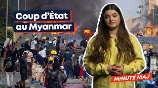 Cest quoi un coup dÉtat  Coup dÉtat Myanmar 2021 [upl. by Crowns466]