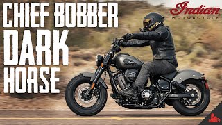 2022 Indian Chief Bobber Dark Horse TEST RIDE [upl. by Annice946]