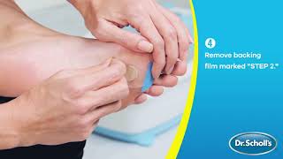 Dr Scholls  How To Use Callus Removers With Duragel® Technology [upl. by Hannavas624]