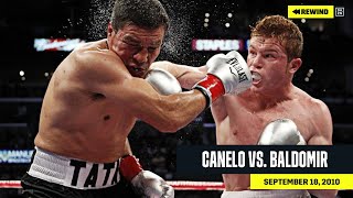 FULL FIGHT  Canelo vs Carlos Baldomir DAZN REWIND [upl. by Maletta750]