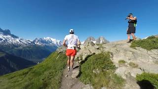 KILIAN JORNET DOWNHILL Mont Blanc Marathon 2018 [upl. by Ltsyrk687]