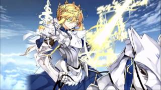 FateGrand Order Goddess of Rhongomyniad Arturia Lancer BGM [upl. by Lamberto3]