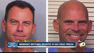 Menendez brothers reunited in San Diego prison [upl. by Leahcin556]