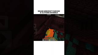 I Tried The Hardest Minecraft Mobile Clutches [upl. by Nerak503]