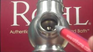 How to Replace a Cartridge in a ROHL Perrin amp Rowe U4766 Kitchen Faucet [upl. by Enovahs884]