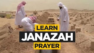 The BEST way to Pray Janazah Funeral Prayer in Islam  A step by step guide to the Janazah Prayer [upl. by Nevai]