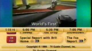 TV Guide Channel listings January 27 2000 [upl. by Alyhc]