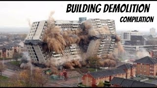 Building Demolition Compilation [upl. by Oicnedif970]