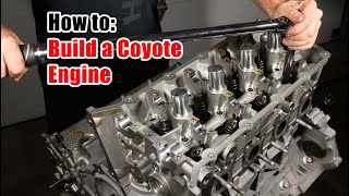 How to Build a Ford Coyote 50L Engine [upl. by Nilsoj]