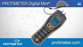 Intro to Protimeter Digital Mini  Pintype meter with color LED indication and digital display [upl. by Lotty]