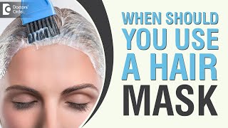 When should you use a hair mask  Dr Amee Daxini [upl. by Anitaf]