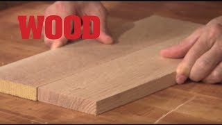 How To Make An Edge To Edge Glue Joint  WOOD magazine [upl. by Ivad]