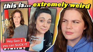 tik tok’s “gen z vs millennial war” is embarrassing [upl. by Harrell55]