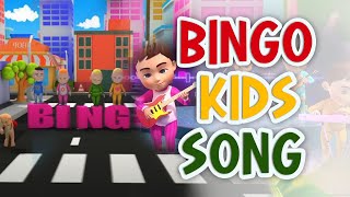 BINGO Song  Nursery Rhymes for Children amp Kindergarten Songs  YouTube [upl. by Ruzich]