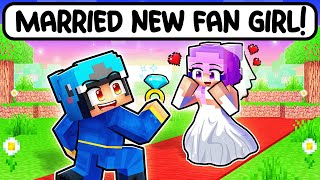 Omz MARRIED A NEW CRAZY FAN GIRL in Minecraft [upl. by Jaenicke]