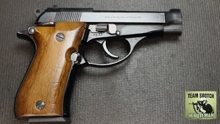 Beretta Model 84 380 ACP Pistol Review [upl. by Yoshiko]