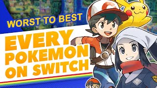 All 11 Pokémon Switch Games Ranked [upl. by Pharaoh929]