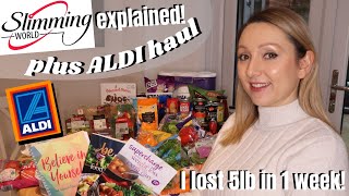 Slimming World Explained  The Basics amp Starter Pack Plus Aldi Haul [upl. by Maddeu]