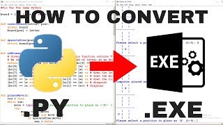 How to Convert any Python File to EXE [upl. by Silvia]