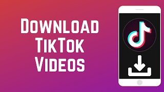 How to Download TikTok Videos  Save Videos from TikTok [upl. by Lyreb]