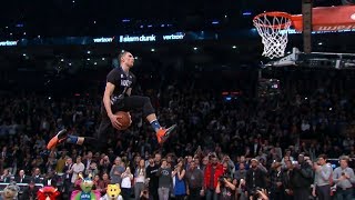 Every Free Throw Line Dunk in NBA Dunk Contest History [upl. by Kellen68]