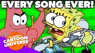 Every SpongeBob Song EVER 🎵  Nicktoons [upl. by Nesiaj]