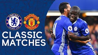 Chelsea 40 Man United  EXTENDED Highlights  Premier League 1617  Chelsea FC [upl. by Iphigenia]