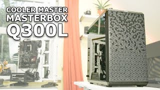 Cooler Master Masterbox Q300L Micro ATX Review [upl. by Ennairda]