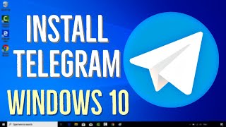 How to Install Telegram on Windows 10 PC [upl. by Anirahs]