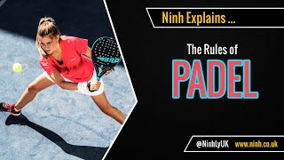 The Rules of Padel Paddle Tennis  EXPLAINED [upl. by Dagny]