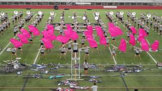 Troy Colt Marching Band preview  pregame show  Confident Color Guard 8192016 [upl. by Alesiram]