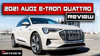 2021 Audi ETron Quattro Review The First AllElectric Audi [upl. by Marten]