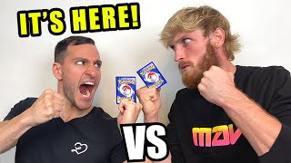 LOGAN PAUL VS LEONHART Worlds BIGGEST Pokemon Cards Opening [upl. by Ymia92]