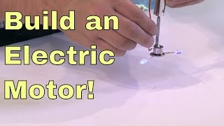 DIY  Build a Simple Electric Motor [upl. by Yroj953]