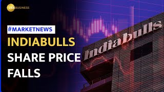 Indiabulls Housing Finance Shares Drop Amid ED Raids  Stock Market News [upl. by Nuj530]