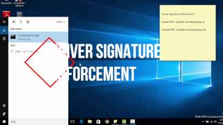 DisableEnable Driver Signature Enforcement Using Command Prompt  Easiest Way [upl. by Ennahgiel]