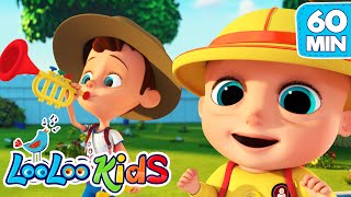 I Love The Mountains  S3EP07 Kindergarten Fun Highlights Compilation  LooLoo Kids Songs for Kids [upl. by Ilehs]