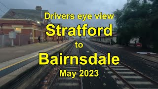 Drivers eye view Stratford to Bairnsdale [upl. by Parsifal]