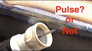 Pulse TIG vs No Pulse [upl. by Macmullin]