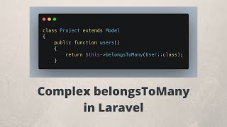 Laravel Pivot Tables Simple to Advanced ManytoMany [upl. by Aymahs]