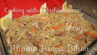 Best Filipino Pancit Bihon Recipe [upl. by Blim]