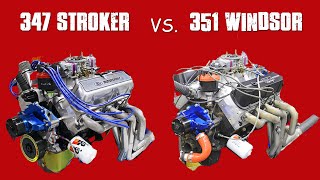 347 STROKER vs JUNKYARD 351WSBF DYNO DUEL [upl. by Yahiya]