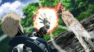 OPM  Garou vs Genos amp Bang Full Fight HD English dub  One Punch Man [upl. by Oran829]