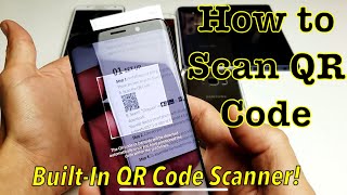 Galaxy S6S7S8S9 How to Scan QR Code w BuiltIn Scanner [upl. by Priebe554]