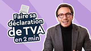 Comment faire sa déclaration de TVA en 2024 [upl. by Harimas]