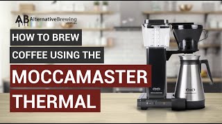 How To Brew Coffee Using the Moccamaster Thermal [upl. by Harvey26]